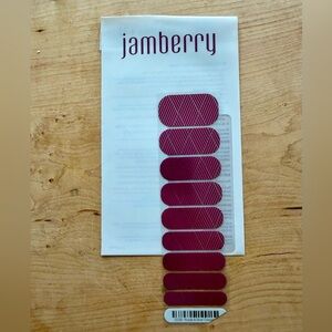 Purple and Silver Crisscross